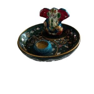 Ganesh Buddhist hippie gypsy boho incense holder